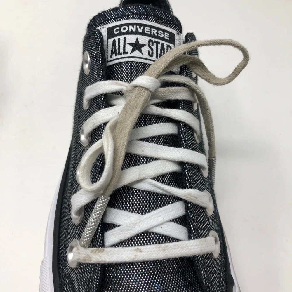 Converse Chuck Taylor All Star Lift Platform Sneakers Womens 5.5 Shimmer